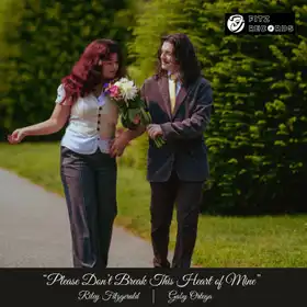 Please Don't Break This Heart of Mine by Riley Fitzgerald - Single Cover